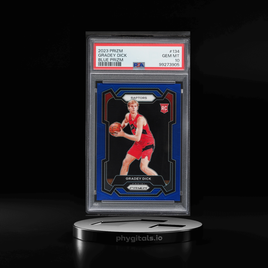 Blue Gradey Dick card artwork