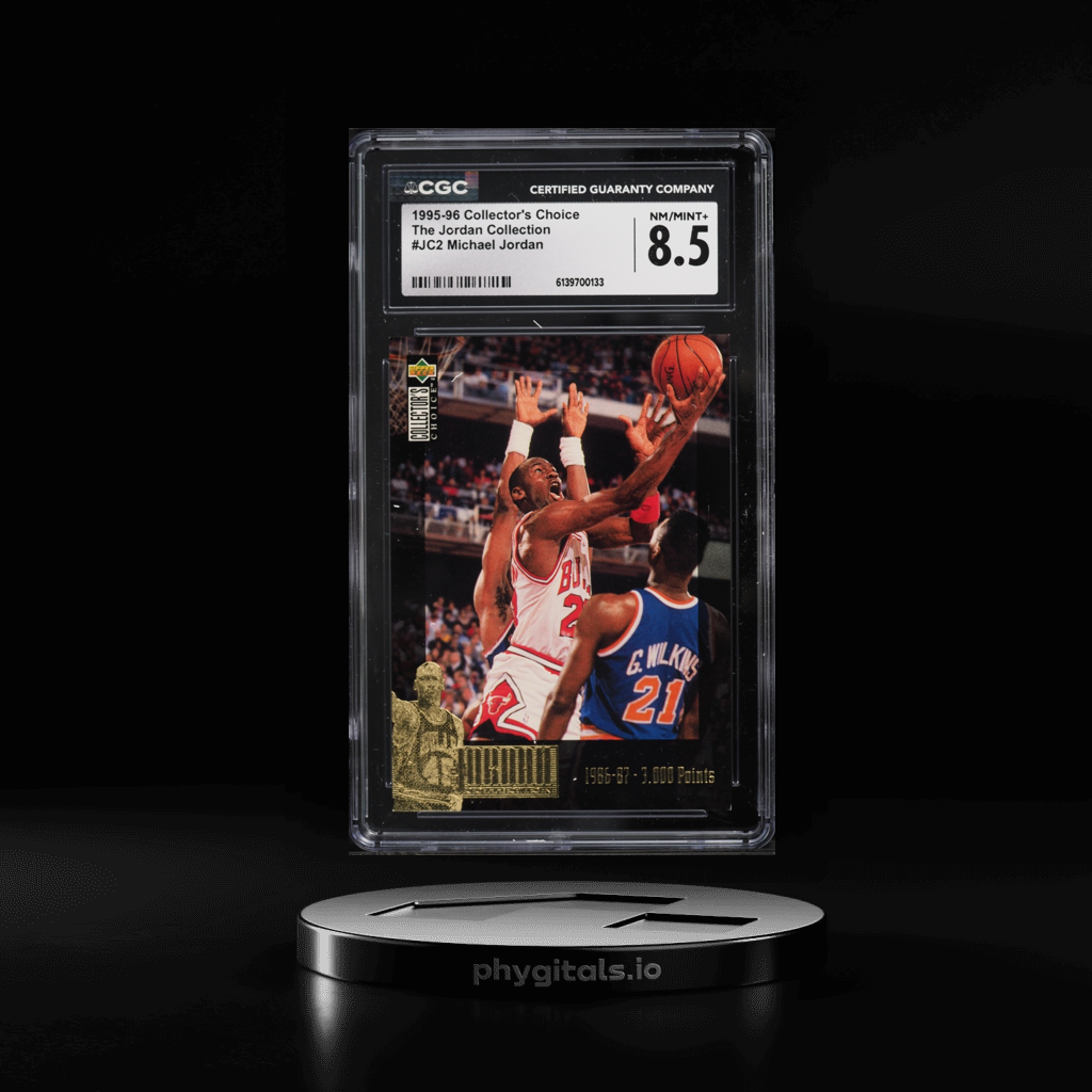 The Jordan Collection Michael Jordan card artwork