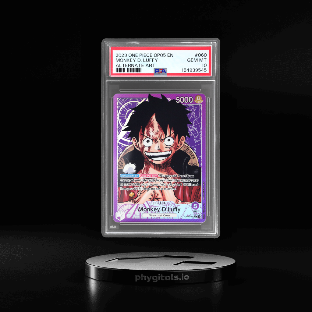Monkey D. Luffy card artwork