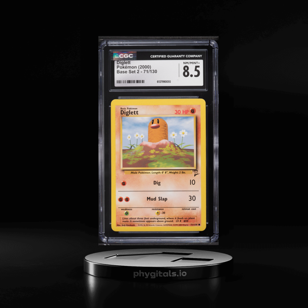 Diglett card artwork