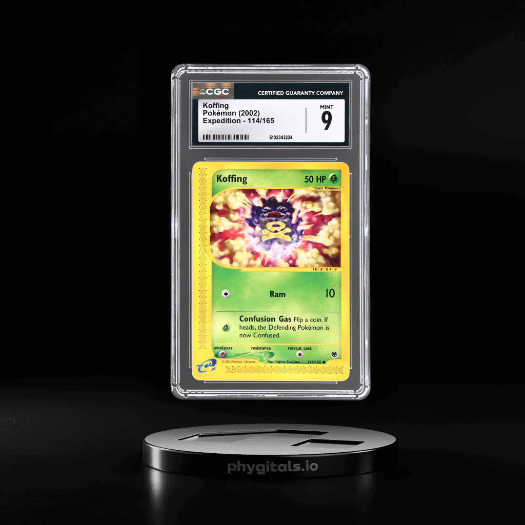 Koffing Koffing card artwork
