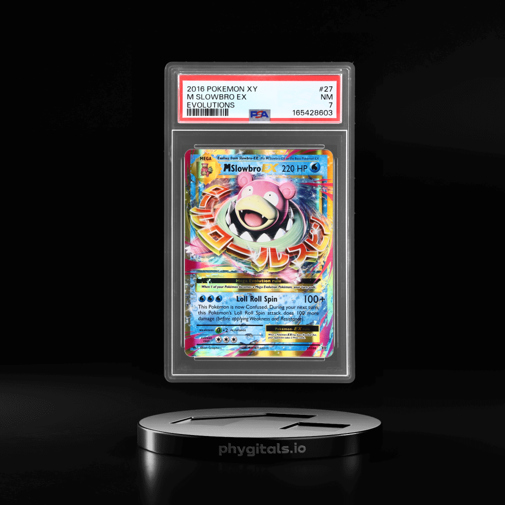 M Slowbro EX card artwork