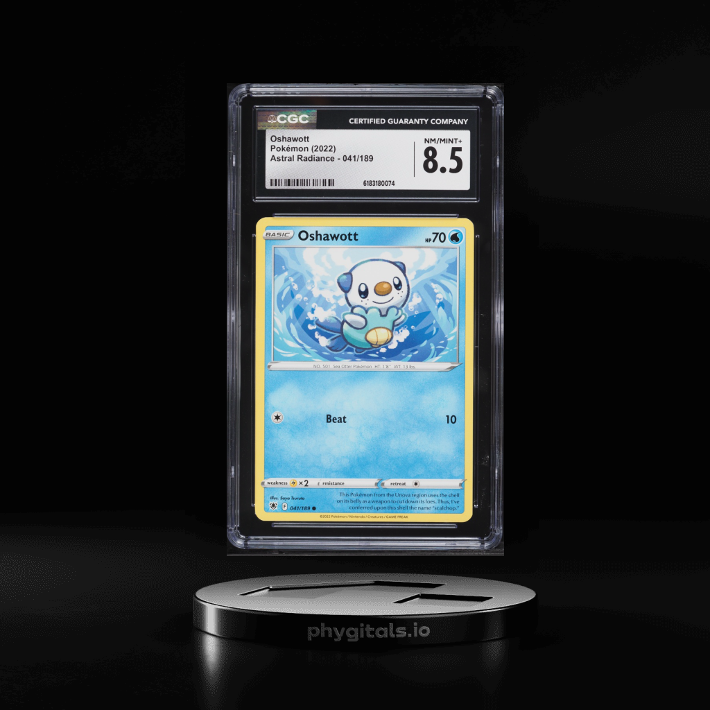 Oshawott card artwork