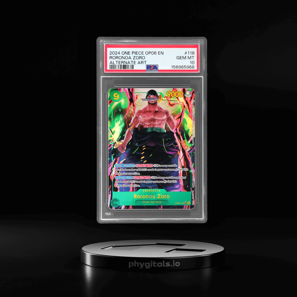 Roronoa Zoro card artwork