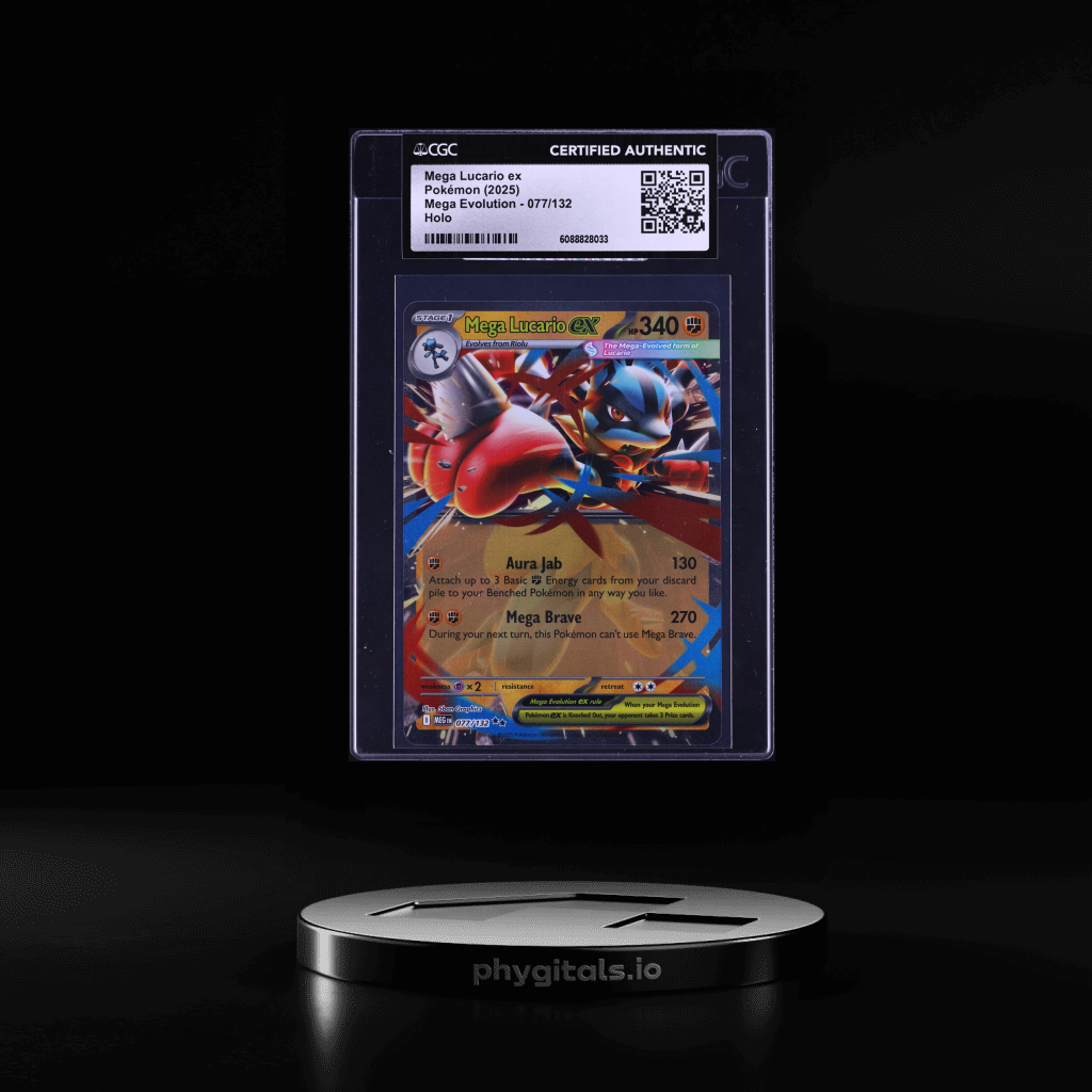 Mega Lucario ex card artwork