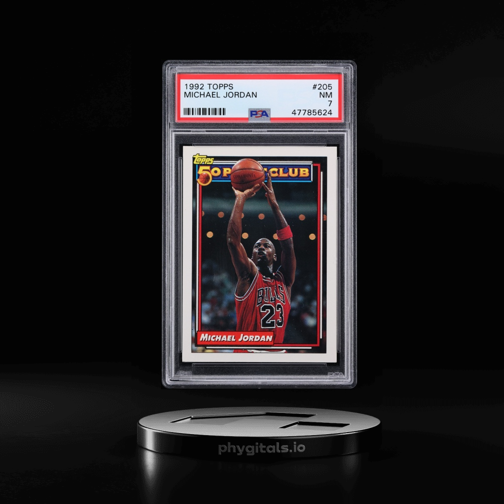 MICHAEL JORDAN card artwork