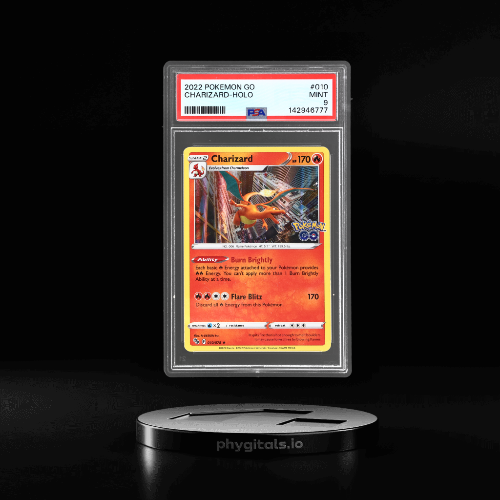 Charizard card artwork
