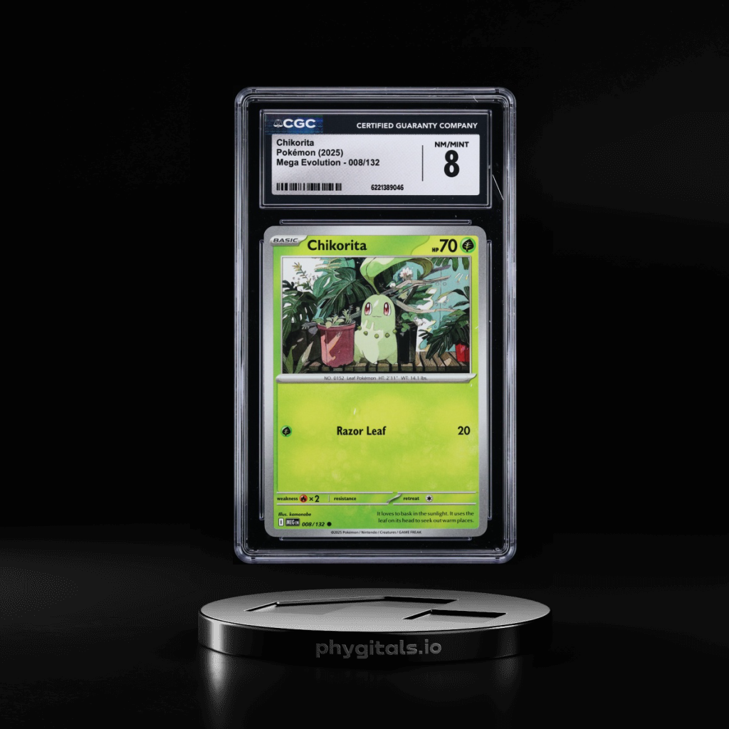 Chikorita card artwork