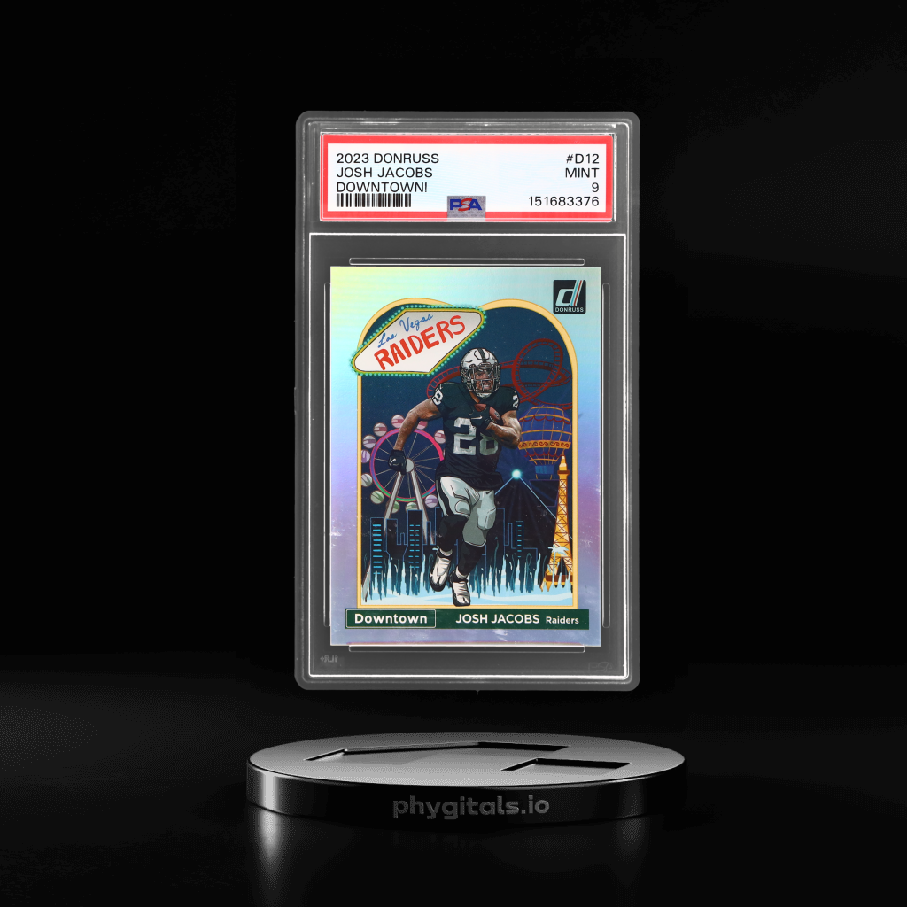 JOSH JACOBS card artwork
