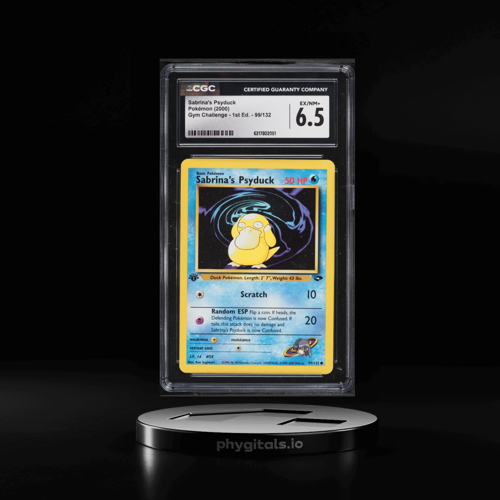 Sabrina's Psyduck card artwork