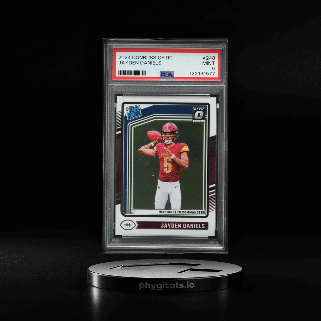 Jayden Daniels card artwork