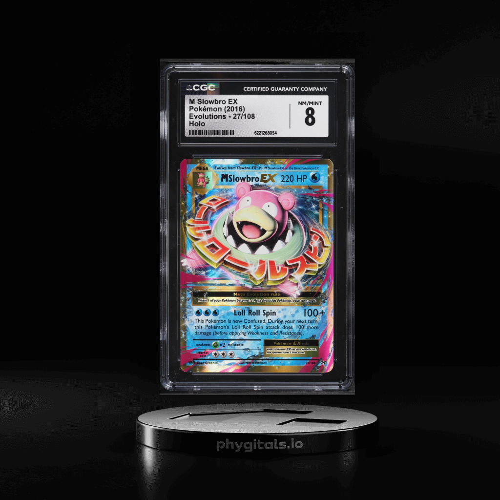 M Slowbro EX card artwork