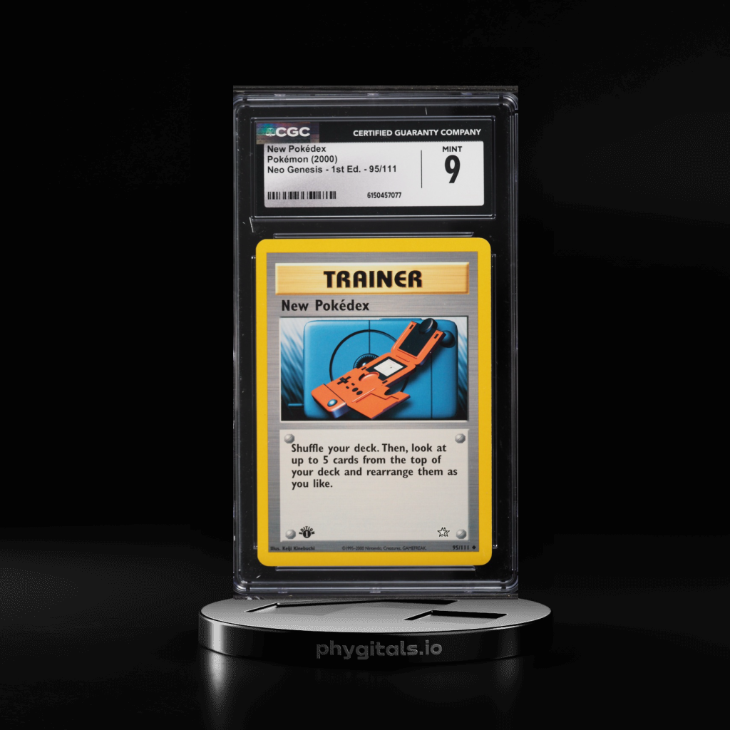New Pokedex card artwork