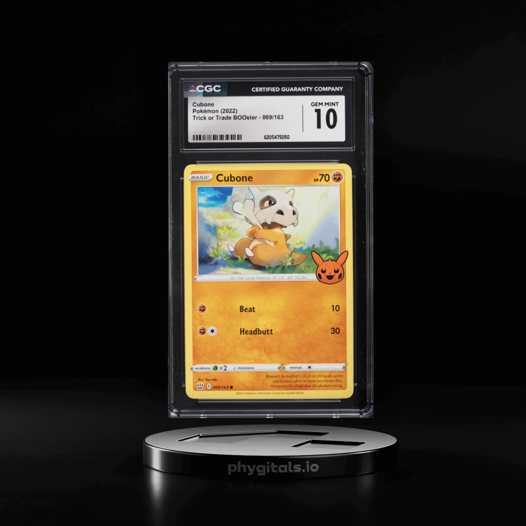 BOOster Cubone card artwork