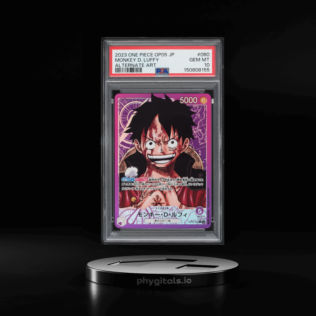 Monkey D. Luffy card artwork