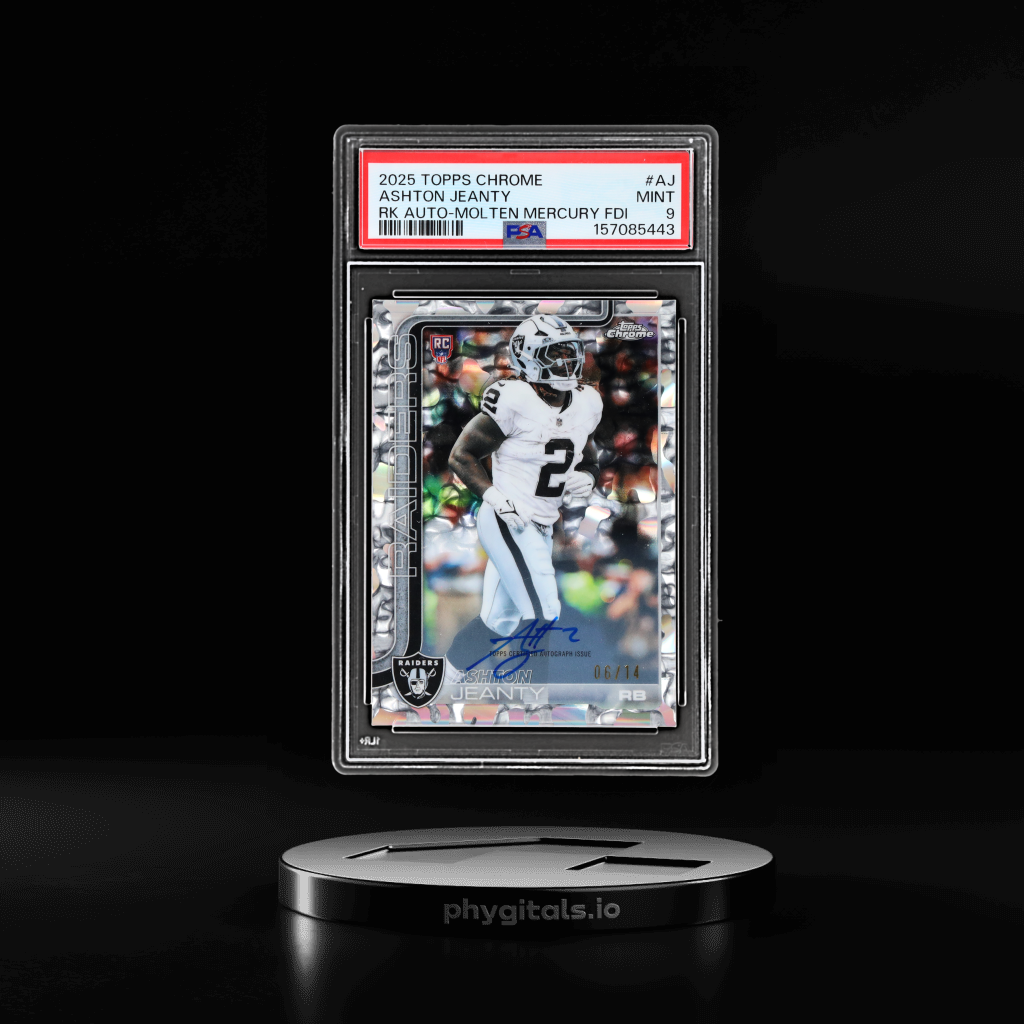 ASHTON JEANTY card artwork