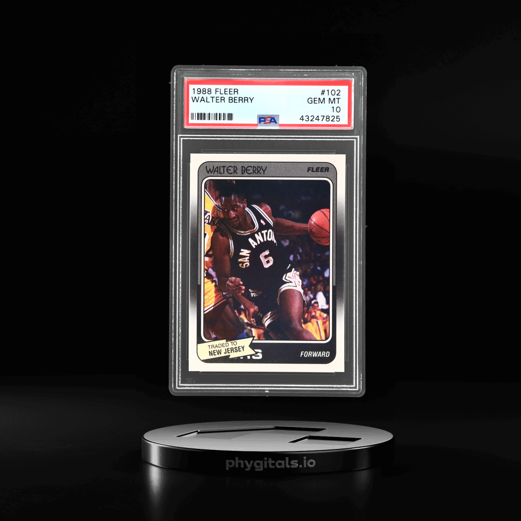 WALTER BERRY card artwork
