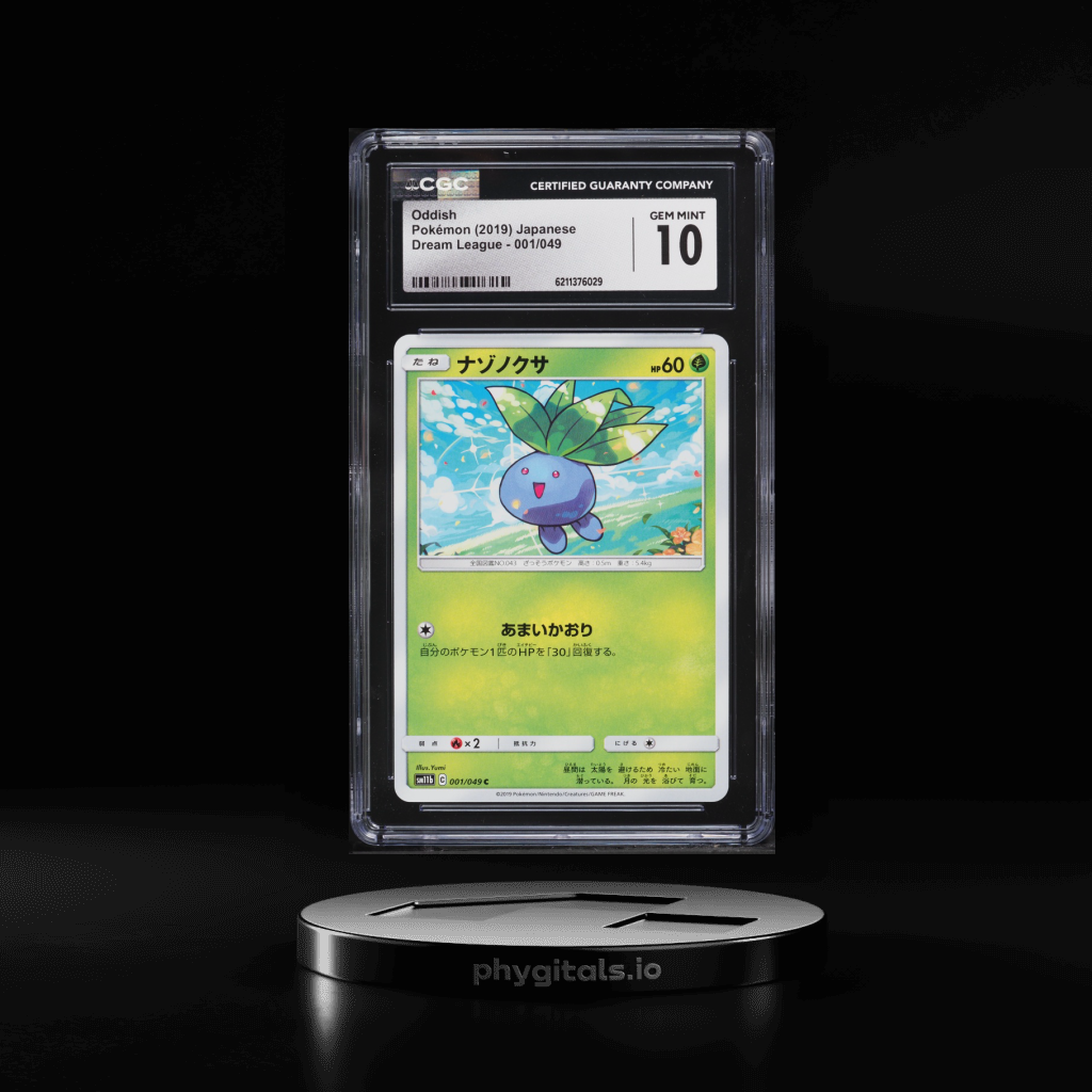 Oddish card artwork