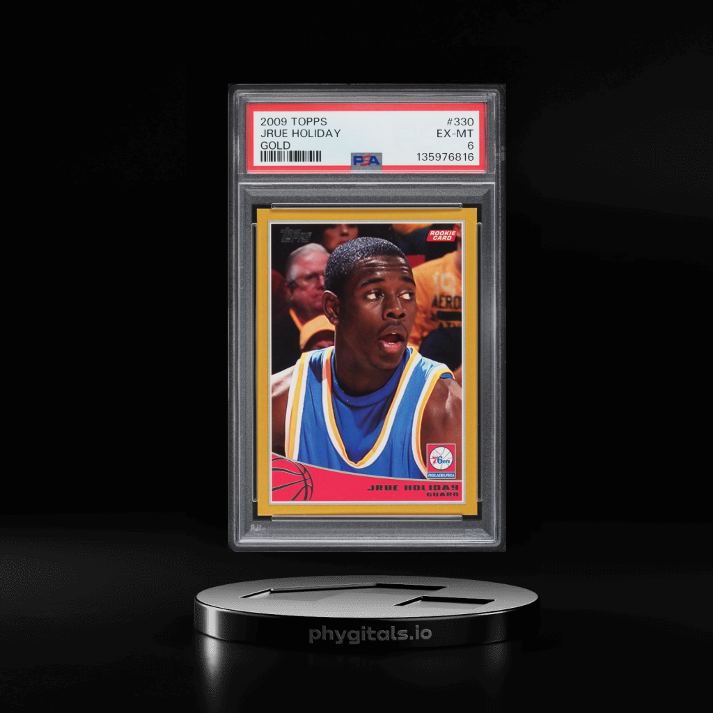 JRUE HOLIDAY card artwork