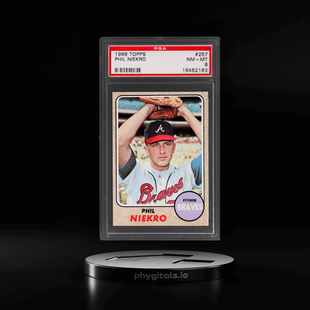PHIL NIEKRO card artwork