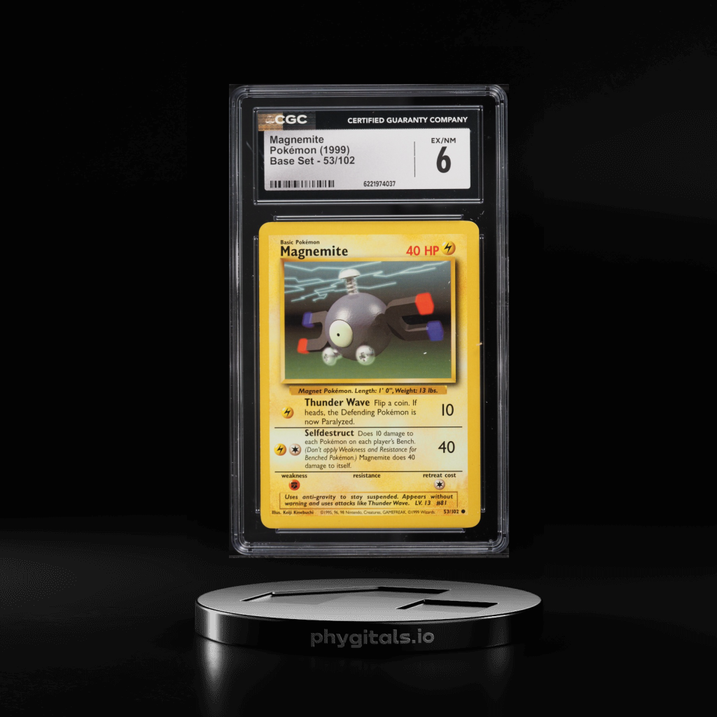 Magnemite card artwork