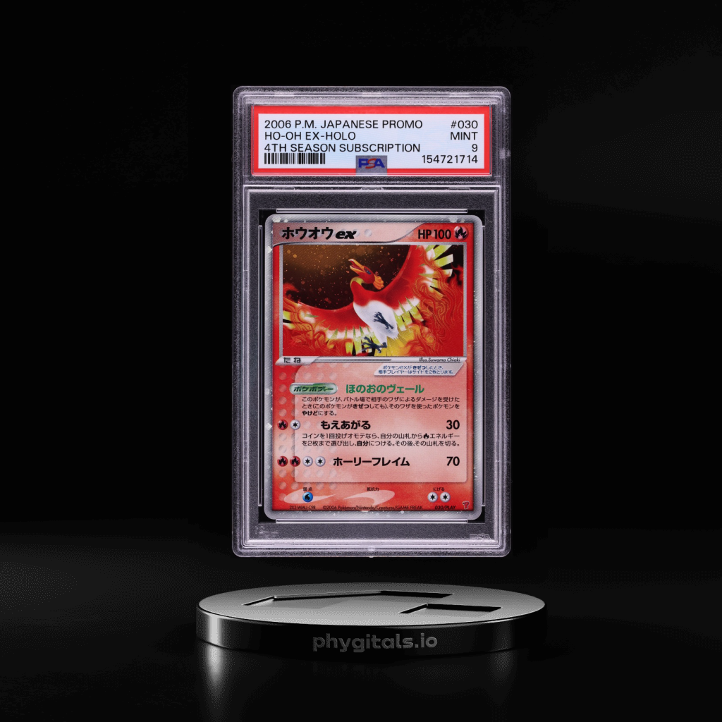 4th Season Holo Ho-Oh ex card artwork