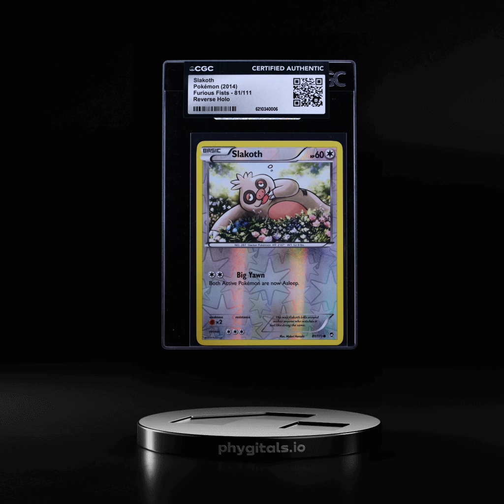 Slakoth card artwork