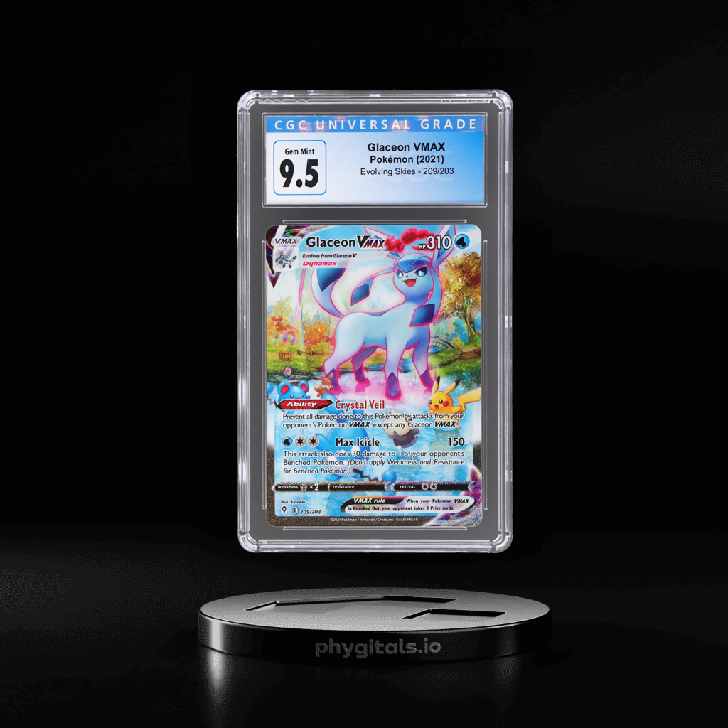 Full Art/Glaceon Vmax card artwork