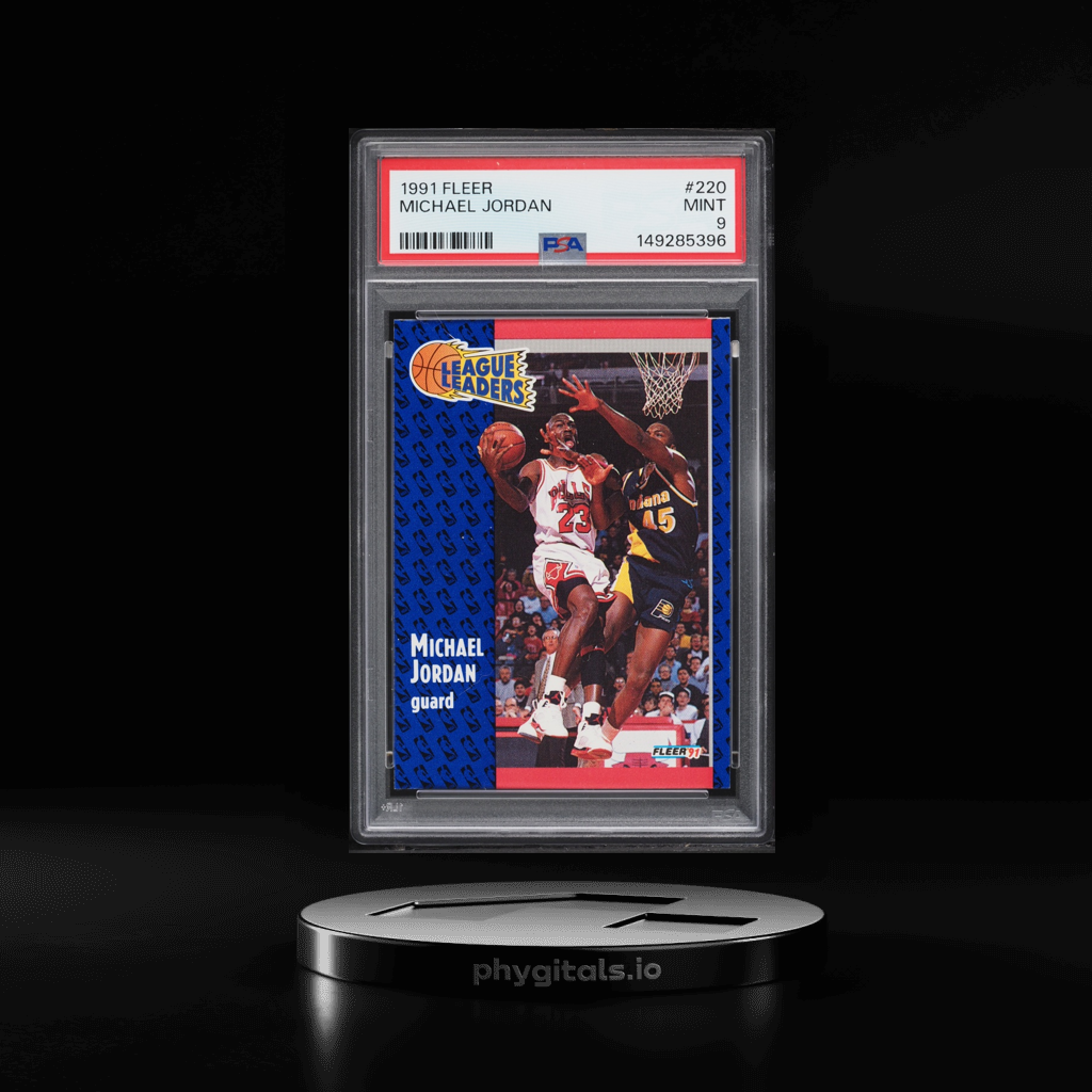 MICHAEL JORDAN card artwork