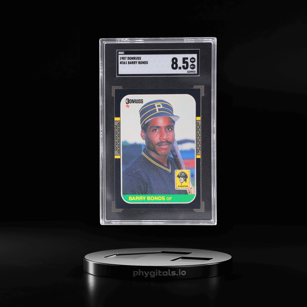BARRY BONDS card artwork
