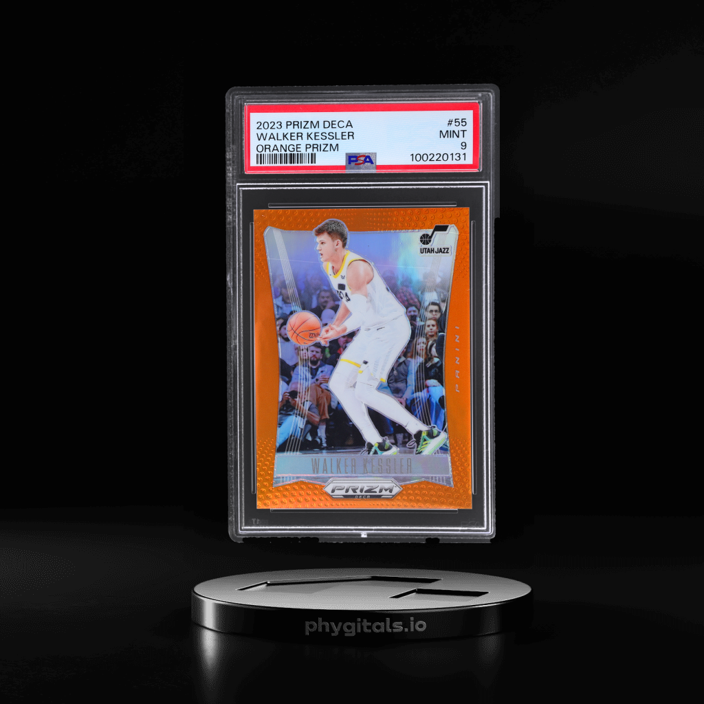 Deca Orange Prizm Walker Kessler card artwork