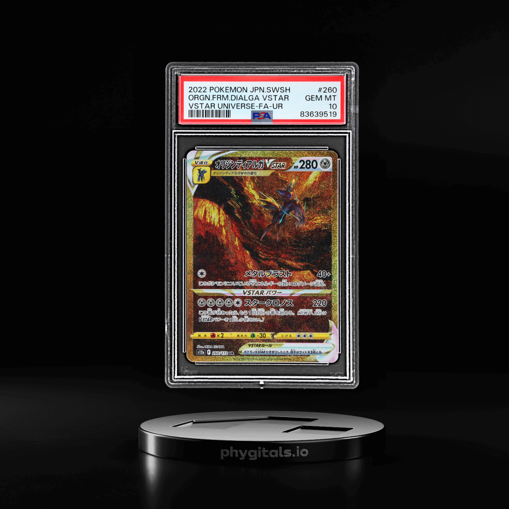 ORGN.FRM.DIALGA VSTAR card artwork