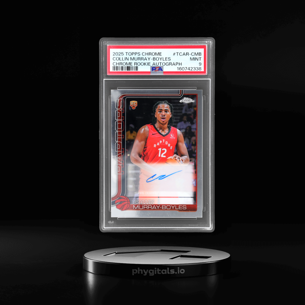 Rookie Autographs Refractors Collin Murray-Boyles card artwork