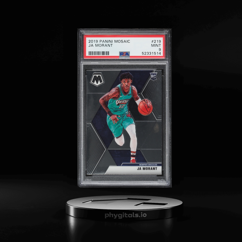 JA MORANT card artwork