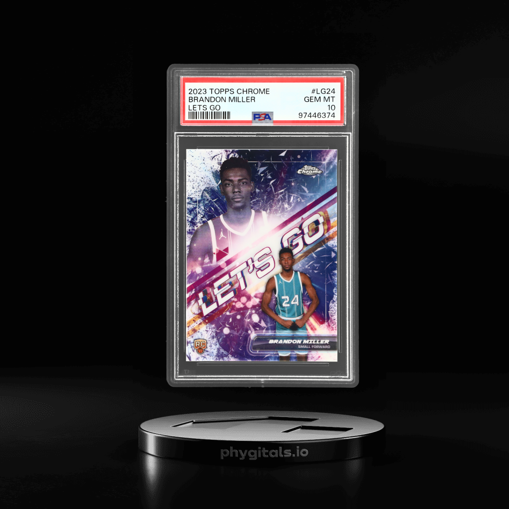 Let's Go Brandon Miller card artwork