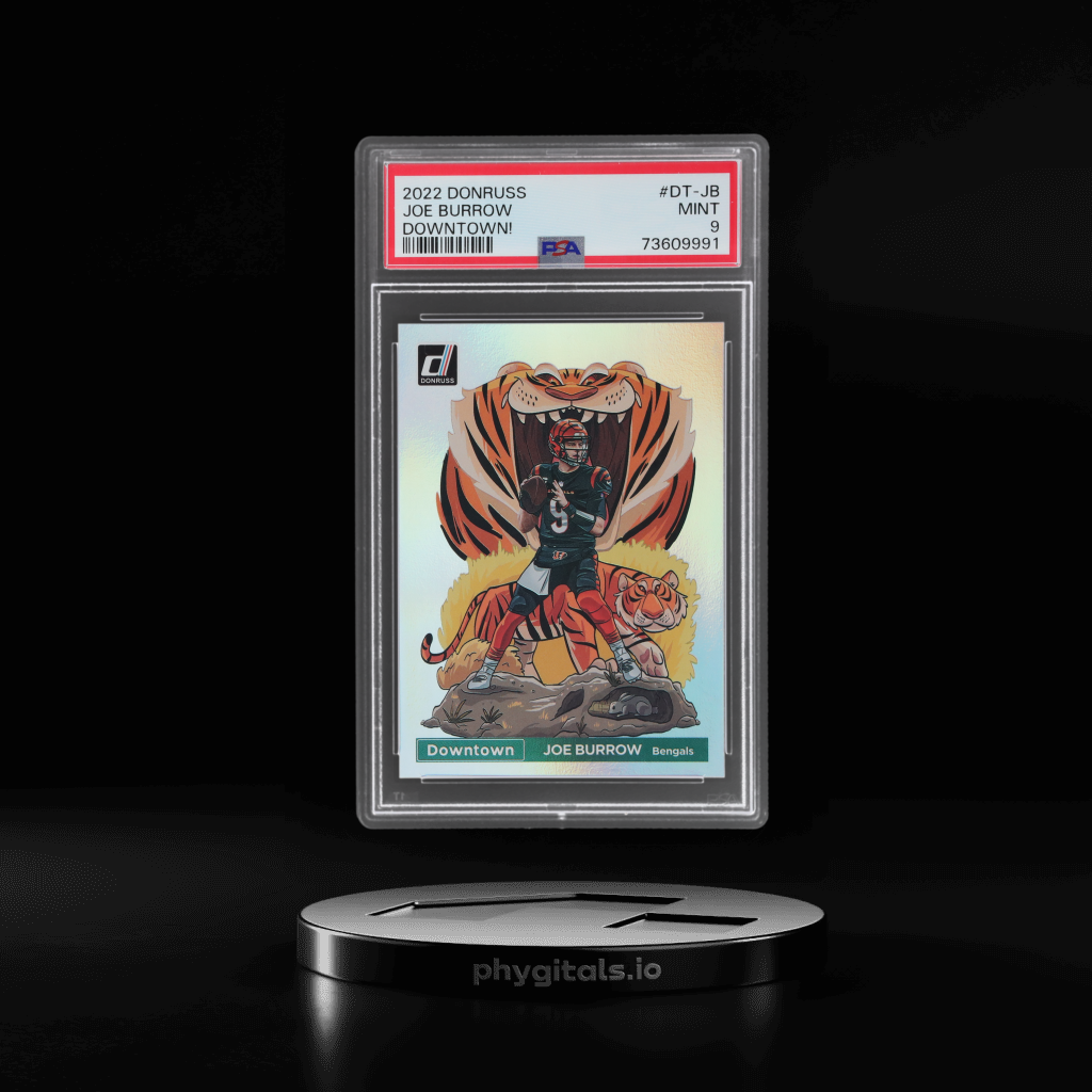 JOE BURROW card artwork