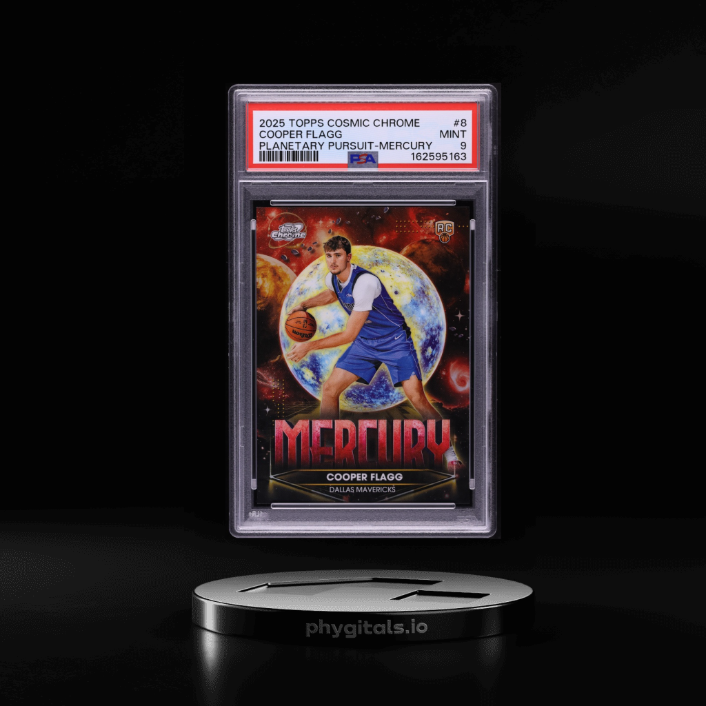Cosmic Planetary Pursuit Mercury Cooper Flagg card artwork