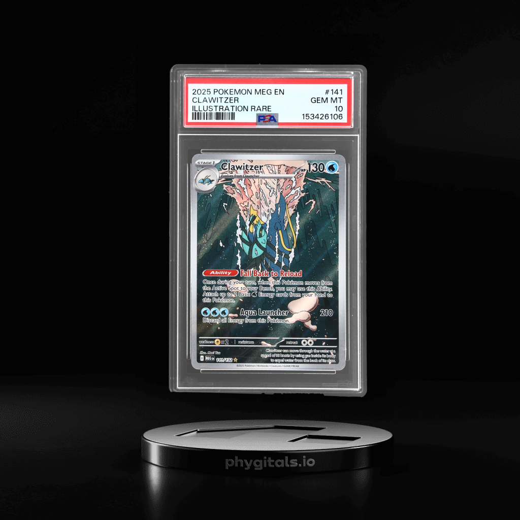 Clawitzer card artwork