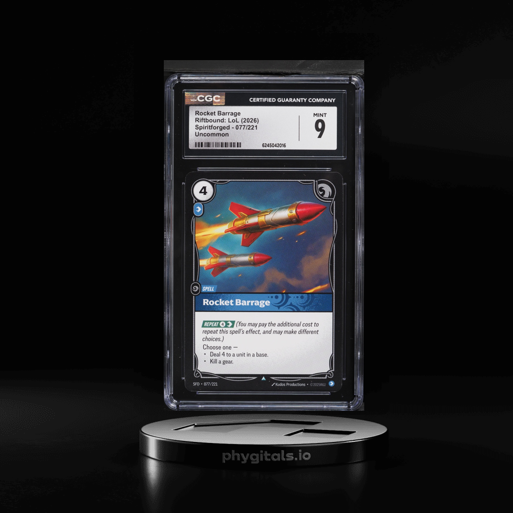 Rocket Barrage card artwork