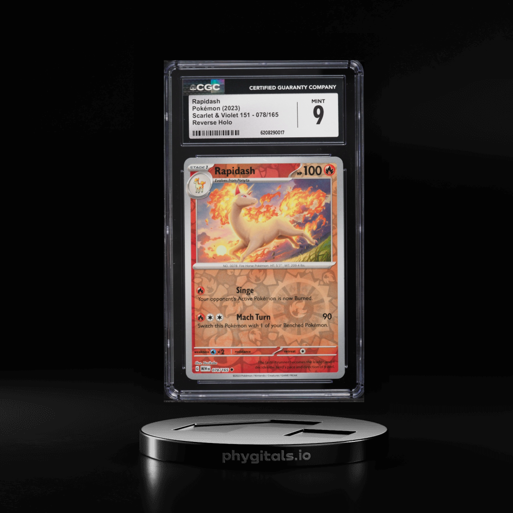 Rapidash card artwork