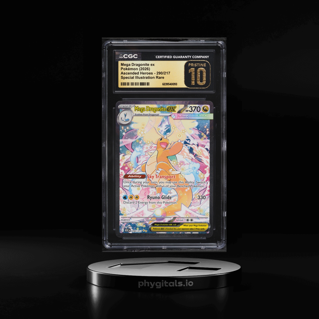 Mega Dragonite ex card artwork