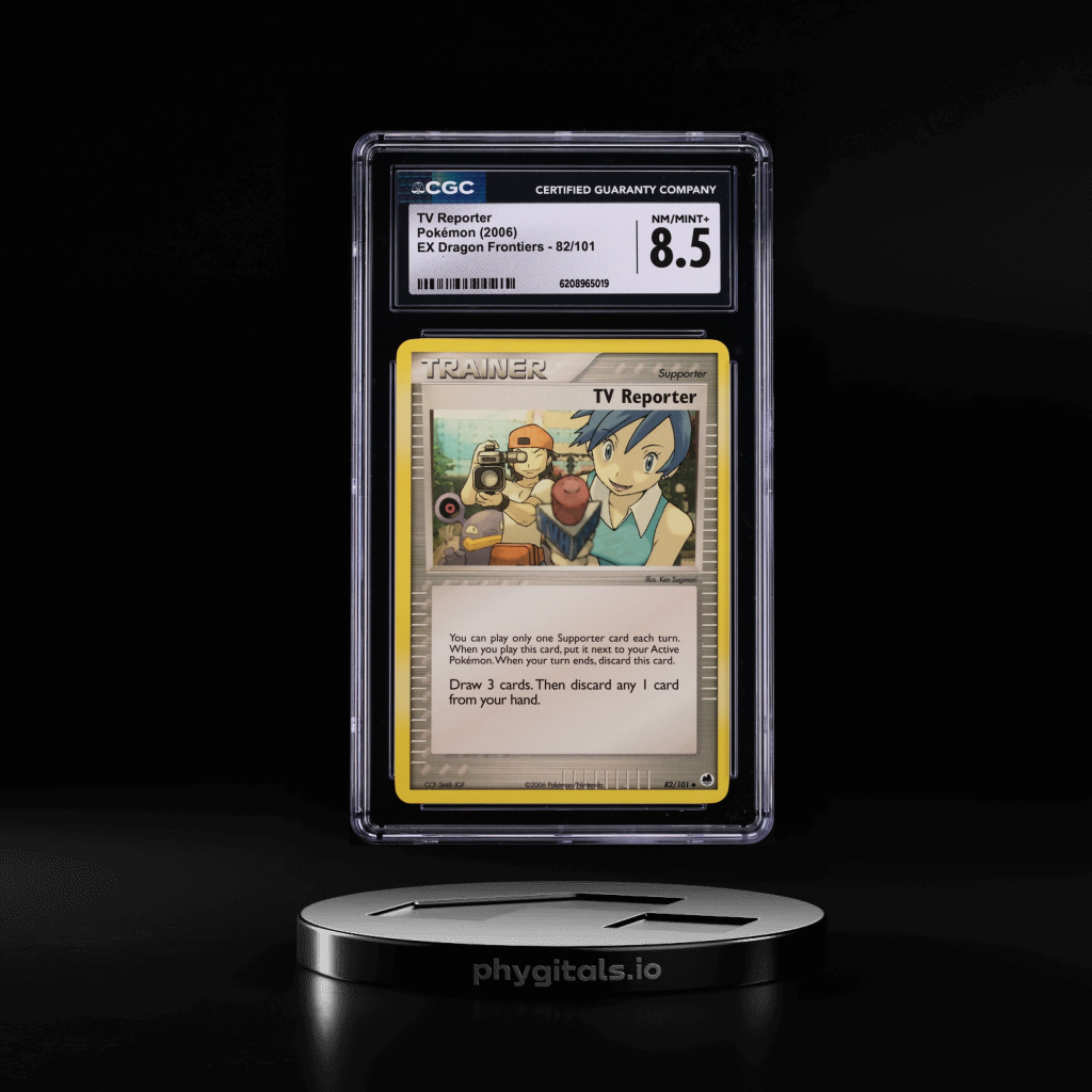 TV Reporter card artwork