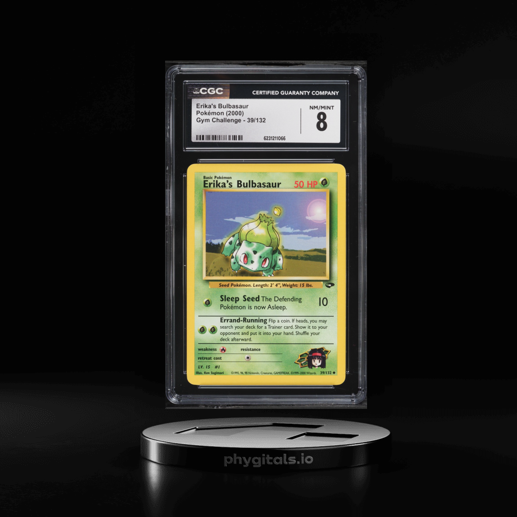 Erika's Bulbasaur card artwork