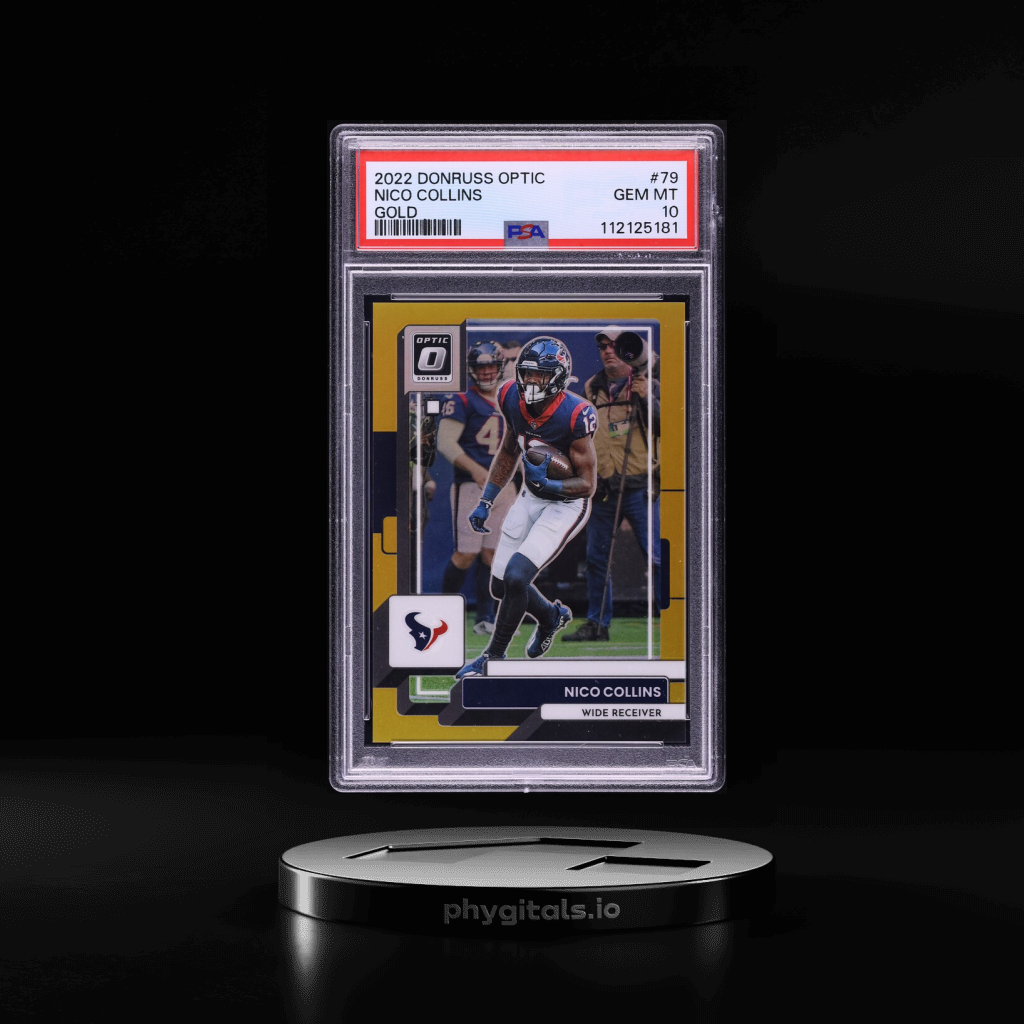 Gold Nico Collins card artwork