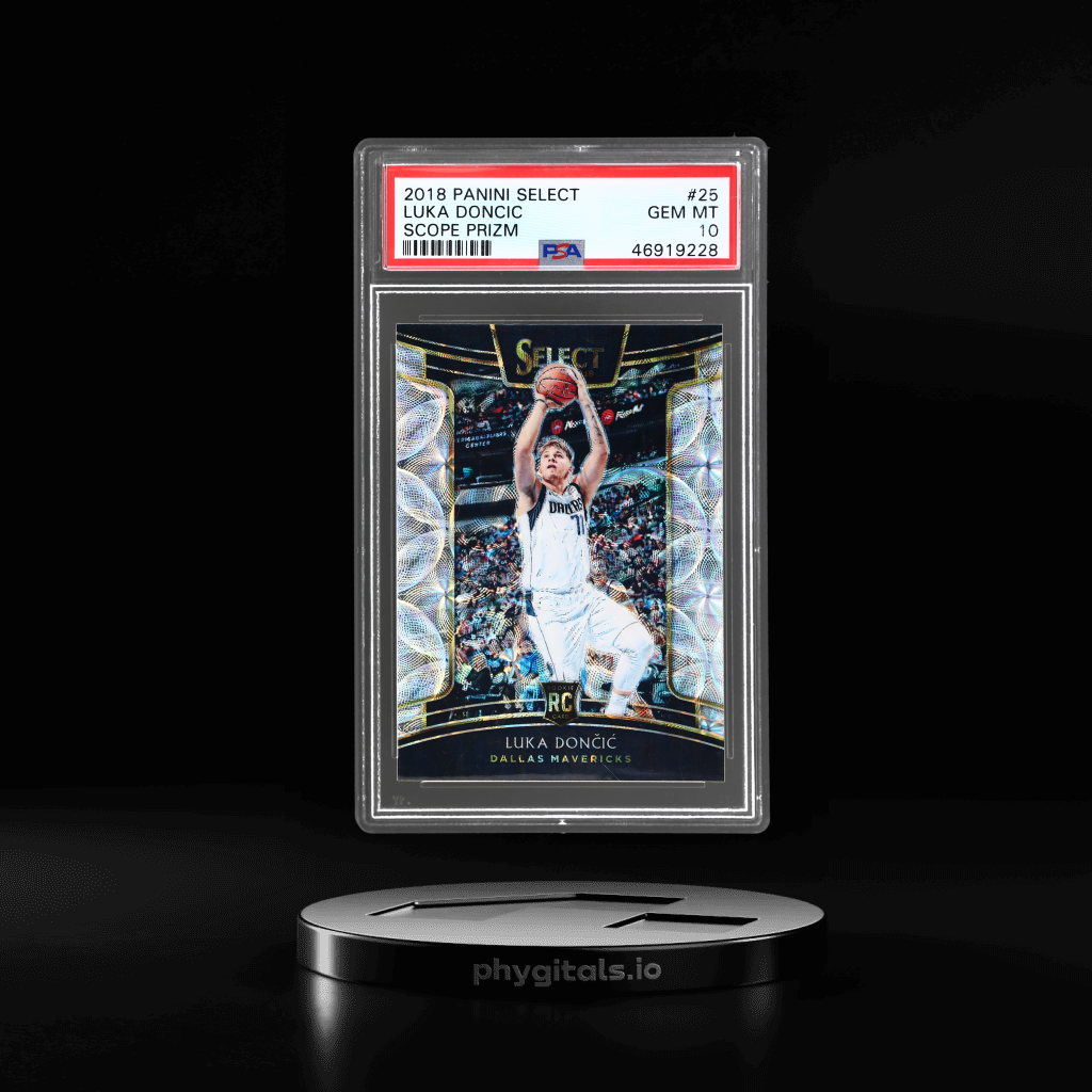 Concourse Scope Prizm Luka Doncic card artwork