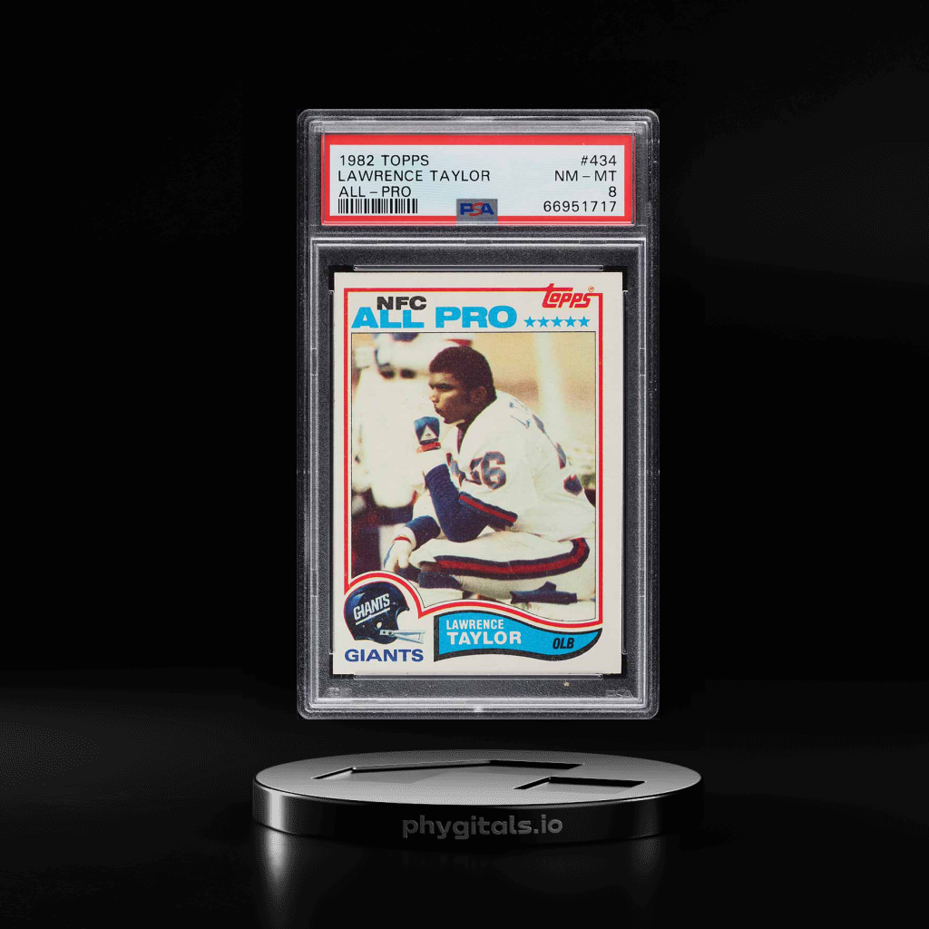 LAWRENCE TAYLOR card artwork