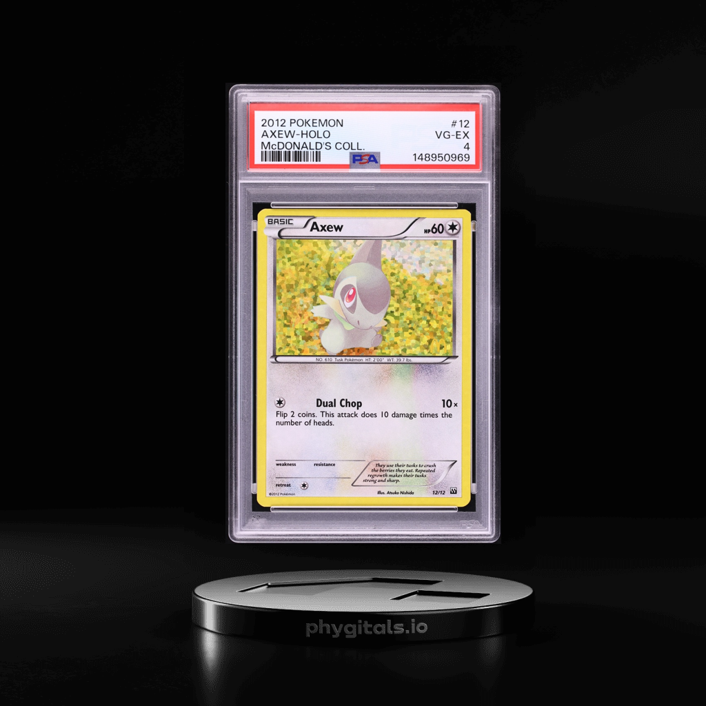 Axew card artwork