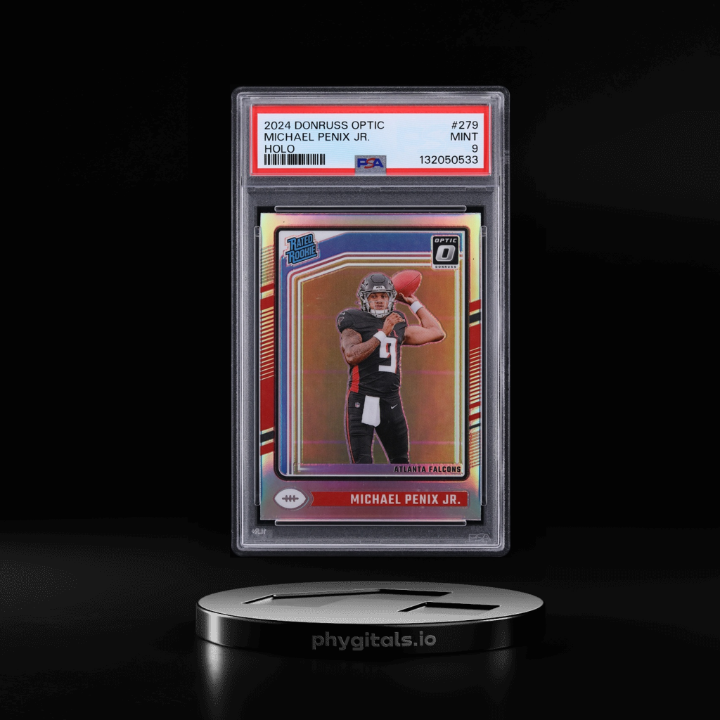 Michael Penix Jr. card artwork