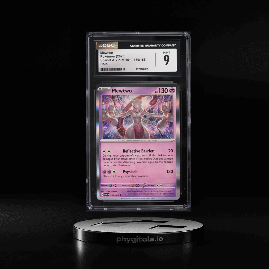Mewtwo card artwork