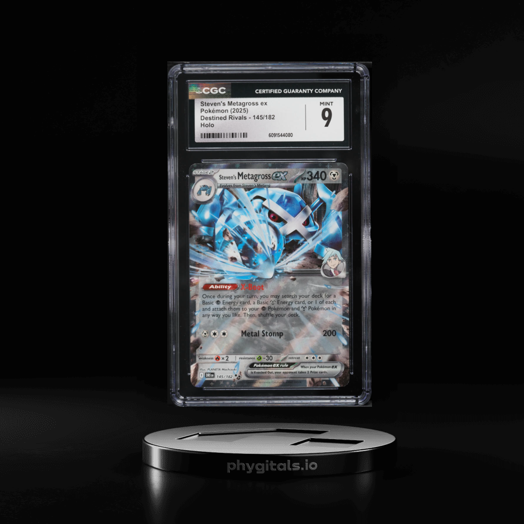 Steven's Metagross ex card artwork